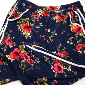 Super Soft Floral Plus Size Jogger Pant